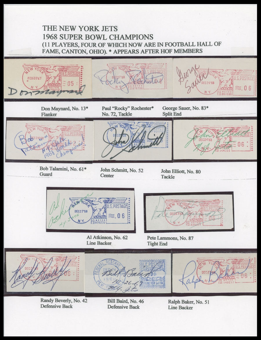 Lot 11 - autographs of famous people The Frank M. Rudon Collection -  Raritan Stamps Inc. Live Bidding Auction #89