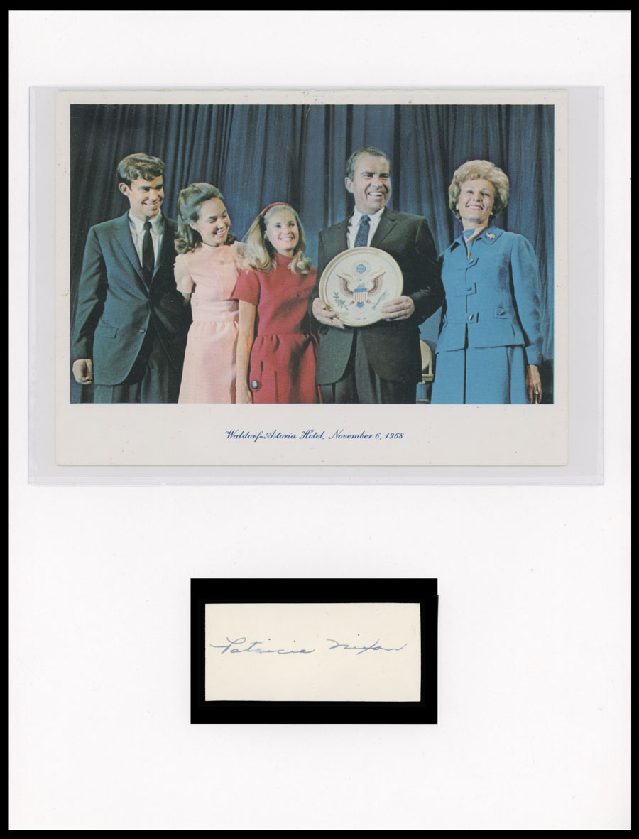 Lot 5 - autographs of famous people The Frank M. Rudon Collection -  Raritan Stamps Inc. Live Bidding Auction #89