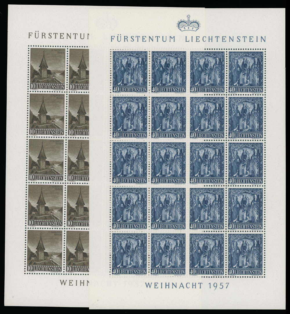 Lot 1003 - Liechtenstein - Raritan Stamps Inc. Auction #93 Worldwide Air Post stamps and postal history, Zeppelin Flight items, philatelic rarities of the World Lot 1003 - Liechtenstein - Raritan Stamps Inc. Auction #93 Worldwide Air Post stamps and postal history, Zeppelin Flight items, philatelic rarities of the World