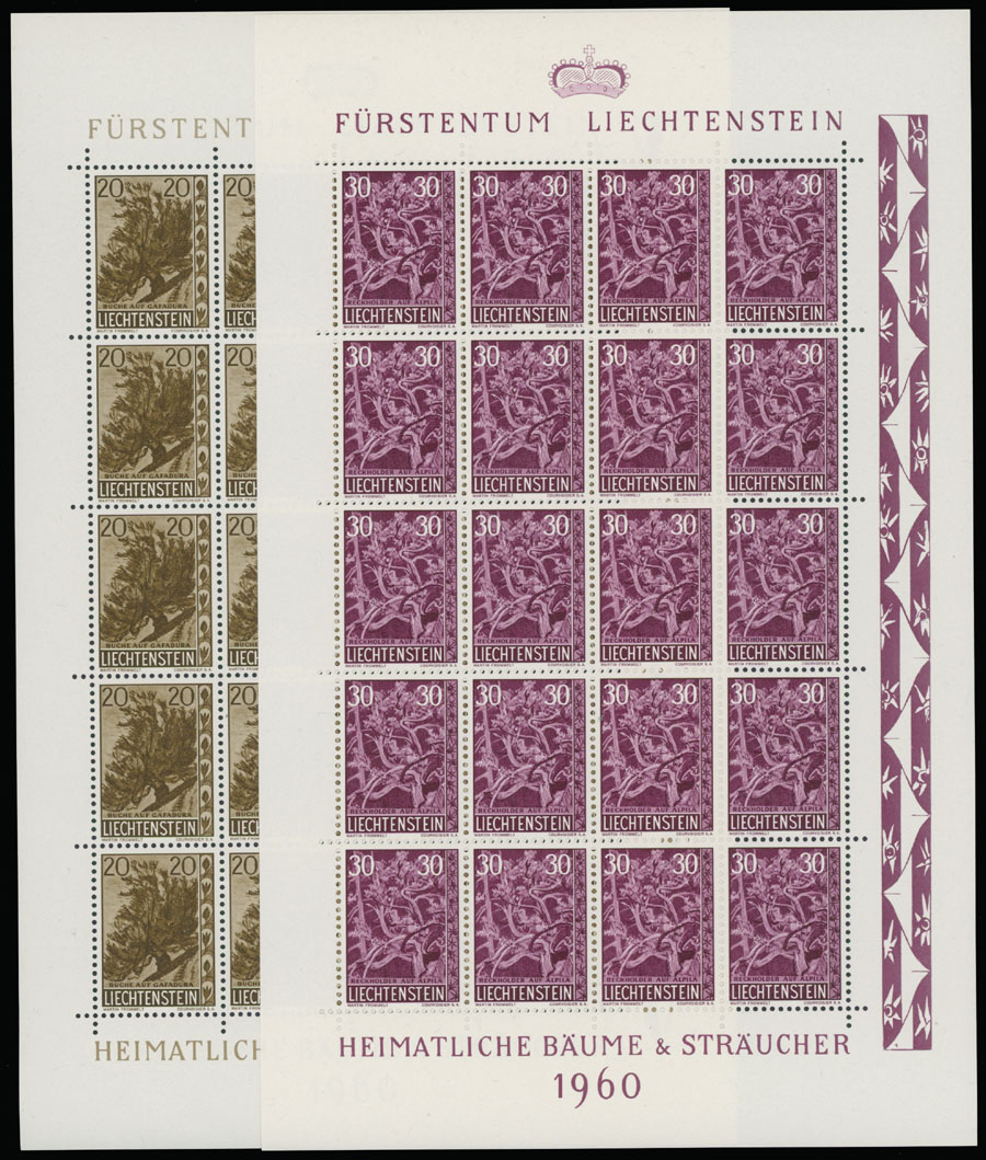 Lot 1004 - Liechtenstein - Raritan Stamps Inc. Auction #93 Worldwide Air Post stamps and postal history, Zeppelin Flight items, philatelic rarities of the World Lot 1004 - Liechtenstein - Raritan Stamps Inc. Auction #93 Worldwide Air Post stamps and postal history, Zeppelin Flight items, philatelic rarities of the World