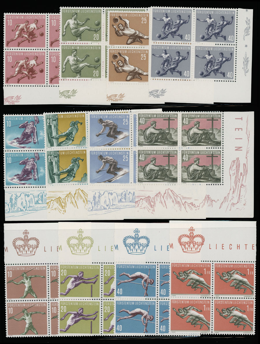 Lot 1017 - Liechtenstein Collections and Large Lots - Raritan Stamps Inc. Auction #93 Worldwide Air Post stamps and postal history, Zeppelin Flight items, philatelic rarities of the World Lot 1017 - Liechtenstein Collections and Large Lots - Raritan Stamps Inc. Auction #93 Worldwide Air Post stamps and postal history, Zeppelin Flight items, philatelic rarities of the World