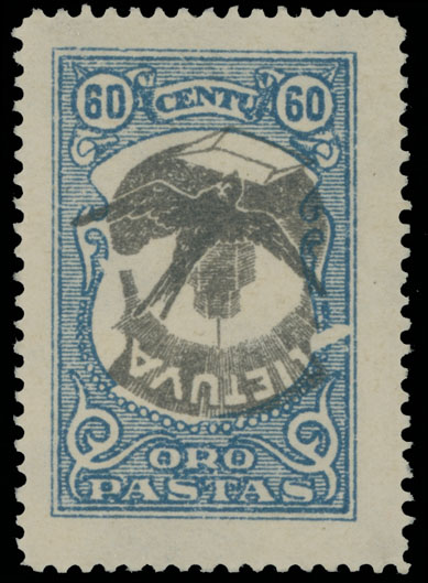 Lot 1025 - Lithuania air post stamps -  Raritan Stamps Inc. Auction #93 Worldwide Air Post stamps and postal history, Zeppelin Flight items, philatelic rarities of the World
