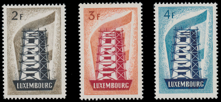 Lot 1027 - Luxembourg - Raritan Stamps Inc. Auction #93 Worldwide Air Post stamps and postal history, Zeppelin Flight items, philatelic rarities of the World Lot 1027 - Luxembourg - Raritan Stamps Inc. Auction #93 Worldwide Air Post stamps and postal history, Zeppelin Flight items, philatelic rarities of the World