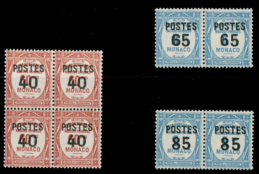 Lot 1034 - Monaco - Raritan Stamps Inc. Auction #93 Worldwide Air Post stamps and postal history, Zeppelin Flight items, philatelic rarities of the World Lot 1034 - Monaco - Raritan Stamps Inc. Auction #93 Worldwide Air Post stamps and postal history, Zeppelin Flight items, philatelic rarities of the World