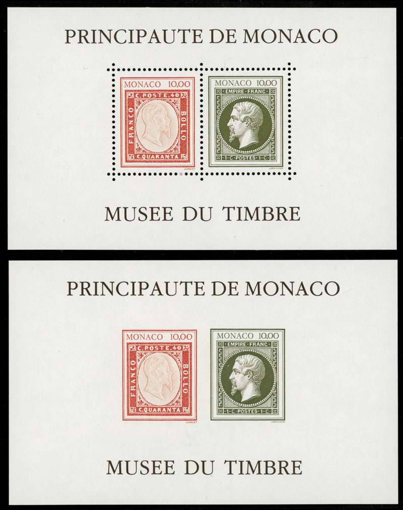 Lot 1036 - Monaco - Raritan Stamps Inc. Auction #93 Worldwide Air Post stamps and postal history, Zeppelin Flight items, philatelic rarities of the World Lot 1036 - Monaco - Raritan Stamps Inc. Auction #93 Worldwide Air Post stamps and postal history, Zeppelin Flight items, philatelic rarities of the World