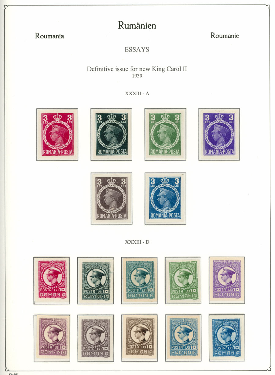 Lot 1054 - Romania - Raritan Stamps Inc. Auction #93 Worldwide Air Post stamps and postal history, Zeppelin Flight items, philatelic rarities of the World Lot 1054 - Romania - Raritan Stamps Inc. Auction #93 Worldwide Air Post stamps and postal history, Zeppelin Flight items, philatelic rarities of the World