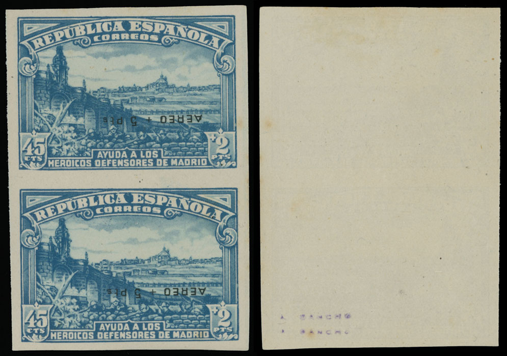 Lot 153 - 1. Worldwide Air Post Stamps and Postal History Spain - Raritan Stamps Inc. Auction #93 Worldwide Air Post stamps and postal history, Zeppelin Flight items, philatelic rarities of the World Lot 153 - 1. Worldwide Air Post Stamps and Postal History Spain - Raritan Stamps Inc. Auction #93 Worldwide Air Post stamps and postal history, Zeppelin Flight items, philatelic rarities of the World