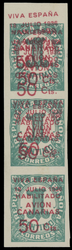 Lot 154 - 1. Worldwide Air Post Stamps and Postal History Spain - Canary Islands - Raritan Stamps Inc. Auction #93 Worldwide Air Post stamps and postal history, Zeppelin Flight items, philatelic rarities of the World Lot 154 - 1. Worldwide Air Post Stamps and Postal History Spain - Canary Islands - Raritan Stamps Inc. Auction #93 Worldwide Air Post stamps and postal history, Zeppelin Flight items, philatelic rarities of the World
