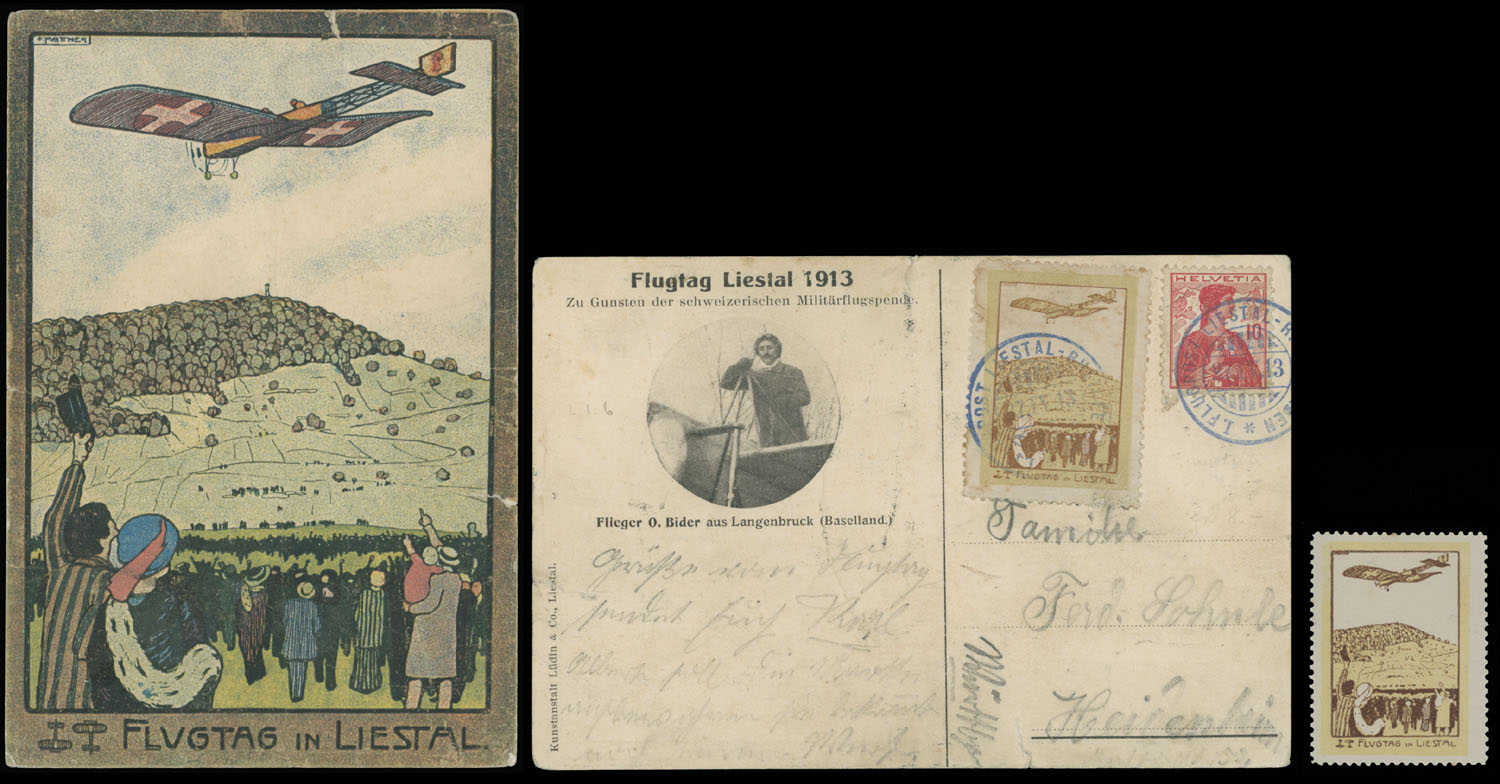 Lot 168 - 1. Worldwide Air Post Stamps and Postal History Switzerland - Raritan Stamps Inc. Auction #93 Worldwide Air Post stamps and postal history, Zeppelin Flight items, philatelic rarities of the World Lot 168 - 1. Worldwide Air Post Stamps and Postal History Switzerland - Raritan Stamps Inc. Auction #93 Worldwide Air Post stamps and postal history, Zeppelin Flight items, philatelic rarities of the World