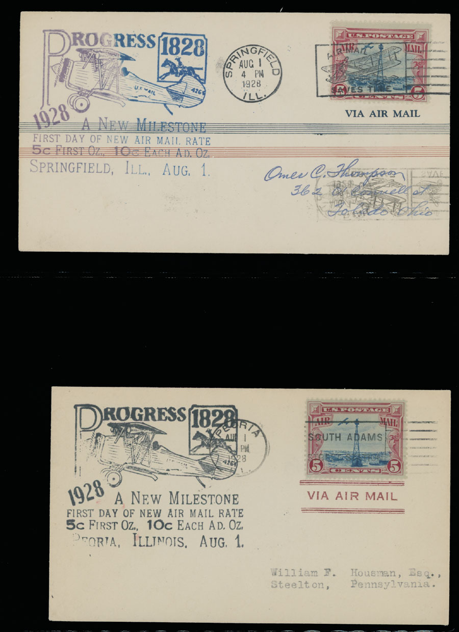 Lot 195 - 1. Worldwide Air Post Stamps and Postal History Yugoslavia -  Raritan Stamps Inc. Auction #93 Worldwide Air Post stamps and postal history, Zeppelin Flight items, philatelic rarities of the World