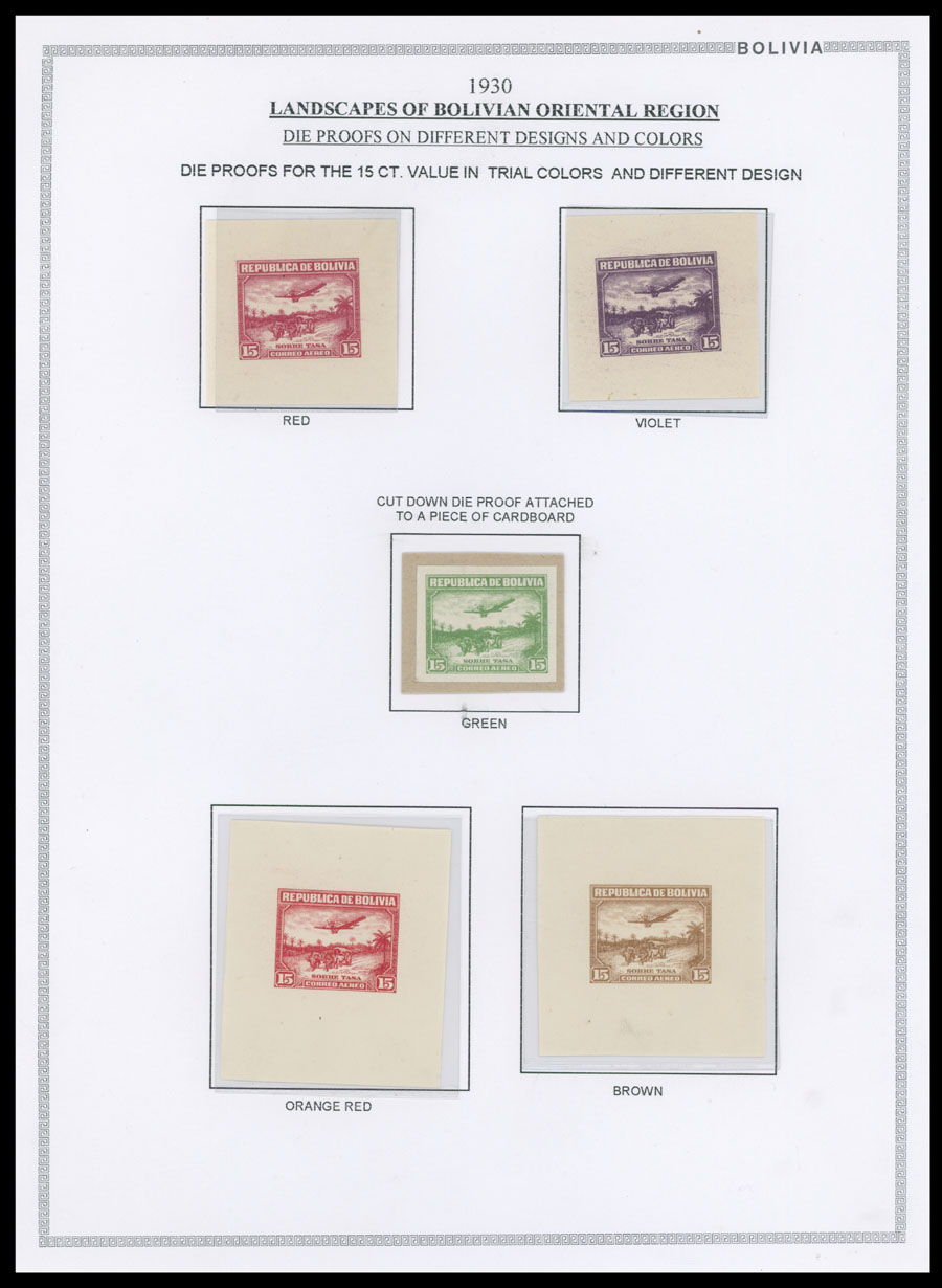 Lot 23 - 1. Worldwide Air Post Stamps and Postal History bolivia - Raritan Stamps Inc. Auction #93 Worldwide Air Post stamps and postal history, Zeppelin Flight items, philatelic rarities of the World Lot 23 - 1. Worldwide Air Post Stamps and Postal History bolivia - Raritan Stamps Inc. Auction #93 Worldwide Air Post stamps and postal history, Zeppelin Flight items, philatelic rarities of the World