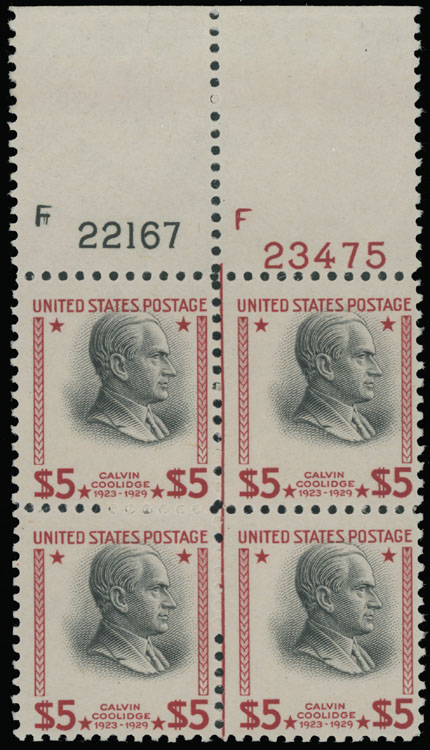 Lot 336 - 3. United States  -  Raritan Stamps Inc. Auction #93 Worldwide Air Post stamps and postal history, Zeppelin Flight items, philatelic rarities of the World