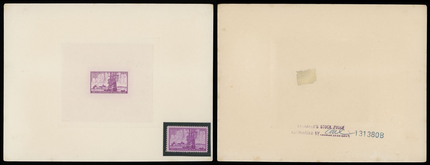 Lot 342 - 3. United States  -  Raritan Stamps Inc. Auction #93 Worldwide Air Post stamps and postal history, Zeppelin Flight items, philatelic rarities of the World