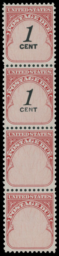 Lot 553 - 3. United States Postage due stamps -  Raritan Stamps Inc. Auction #93 Worldwide Air Post stamps and postal history, Zeppelin Flight items, philatelic rarities of the World
