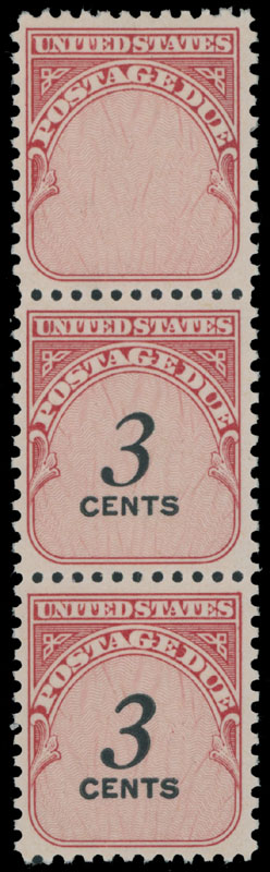 Lot 554 - 3. United States Postage due stamps -  Raritan Stamps Inc. Auction #93 Worldwide Air Post stamps and postal history, Zeppelin Flight items, philatelic rarities of the World