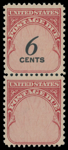Lot 555 - 3. United States Postage due stamps -  Raritan Stamps Inc. Auction #93 Worldwide Air Post stamps and postal history, Zeppelin Flight items, philatelic rarities of the World