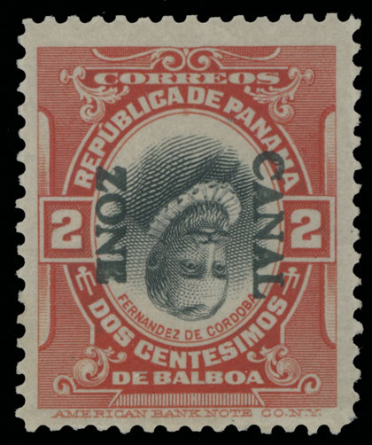 Lot 562 - 3. United States - Possessions canal zone - Raritan Stamps Inc. Auction #93 Worldwide Air Post stamps and postal history, Zeppelin Flight items, philatelic rarities of the World Lot 562 - 3. United States - Possessions canal zone - Raritan Stamps Inc. Auction #93 Worldwide Air Post stamps and postal history, Zeppelin Flight items, philatelic rarities of the World