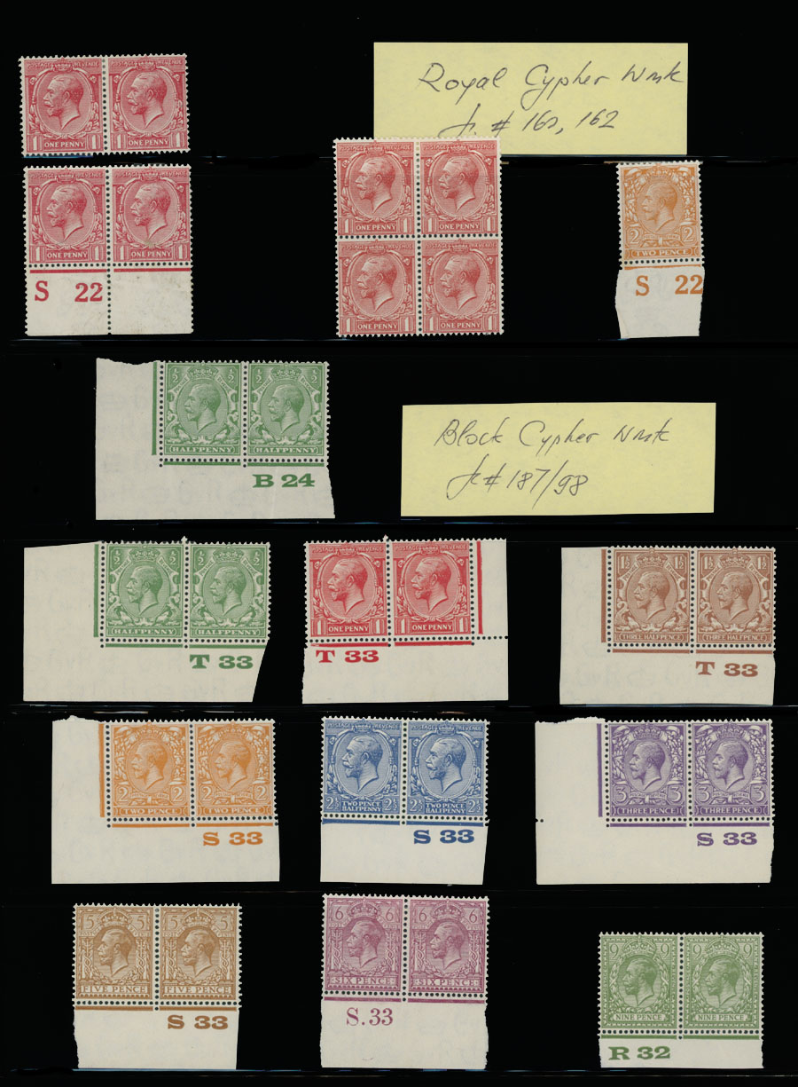 Lot 573 - 4. Great Britain - Raritan Stamps Inc. Auction #93 Worldwide Air Post stamps and postal history, Zeppelin Flight items, philatelic rarities of the World Lot 573 - 4. Great Britain - Raritan Stamps Inc. Auction #93 Worldwide Air Post stamps and postal history, Zeppelin Flight items, philatelic rarities of the World