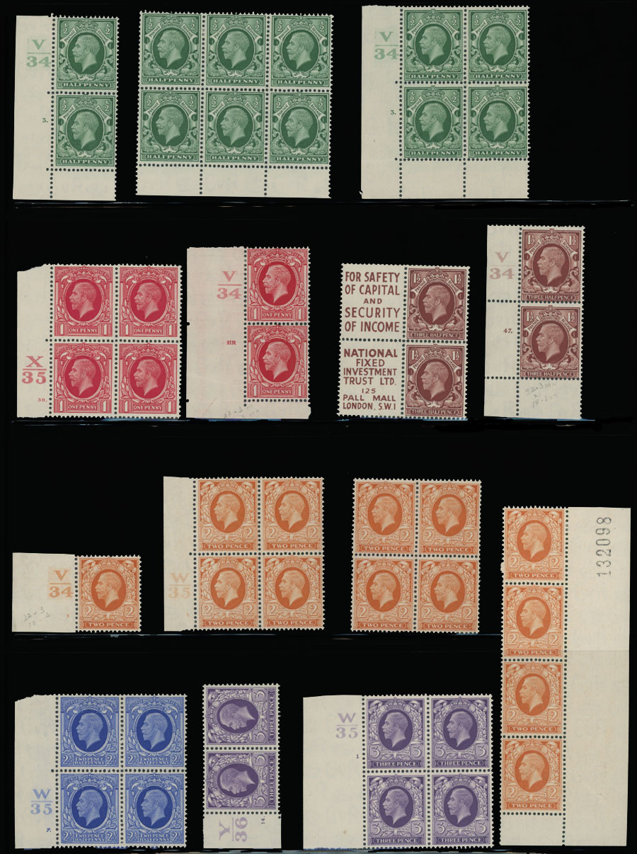 Lot 578 - 4. Great Britain - Raritan Stamps Inc. Auction #93 Worldwide Air Post stamps and postal history, Zeppelin Flight items, philatelic rarities of the World Lot 578 - 4. Great Britain - Raritan Stamps Inc. Auction #93 Worldwide Air Post stamps and postal history, Zeppelin Flight items, philatelic rarities of the World