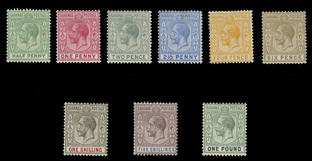 Lot 593 - 5. British Commonwealth bahamas -  Raritan Stamps Inc. Auction #93 Worldwide Air Post stamps and postal history, Zeppelin Flight items, philatelic rarities of the World