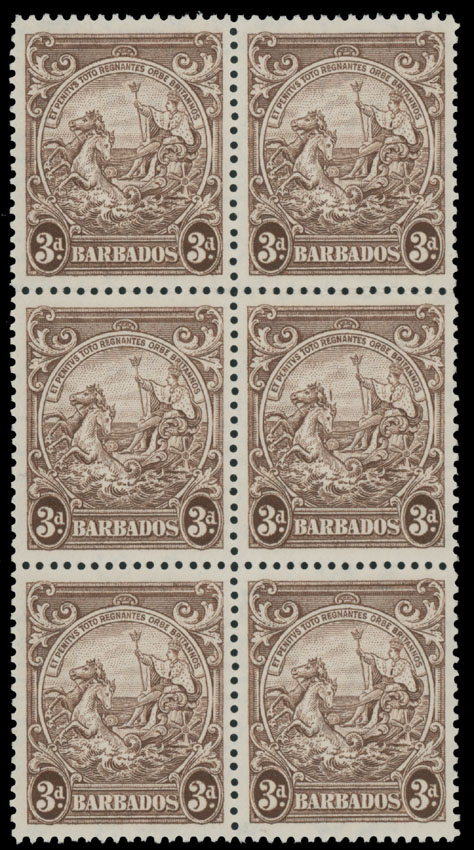 Lot 595 - 5. British Commonwealth barbados -  Raritan Stamps Inc. Auction #93 Worldwide Air Post stamps and postal history, Zeppelin Flight items, philatelic rarities of the World