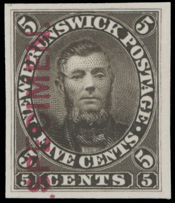 Lot 613 - 6. British North America new brunswick - Raritan Stamps Inc. Auction #93 Worldwide Air Post stamps and postal history, Zeppelin Flight items, philatelic rarities of the World Lot 613 - 6. British North America new brunswick - Raritan Stamps Inc. Auction #93 Worldwide Air Post stamps and postal history, Zeppelin Flight items, philatelic rarities of the World