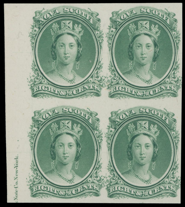 Lot 619 - 6. British North America nova scotia - Raritan Stamps Inc. Auction #93 Worldwide Air Post stamps and postal history, Zeppelin Flight items, philatelic rarities of the World Lot 619 - 6. British North America nova scotia - Raritan Stamps Inc. Auction #93 Worldwide Air Post stamps and postal history, Zeppelin Flight items, philatelic rarities of the World