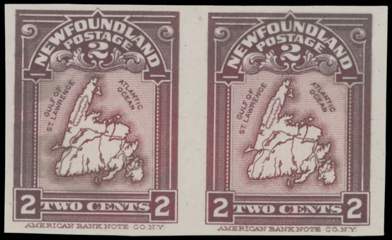 Lot 641 - 6. British North America Newfoundland -  Raritan Stamps Inc. Auction #93 Worldwide Air Post stamps and postal history, Zeppelin Flight items, philatelic rarities of the World