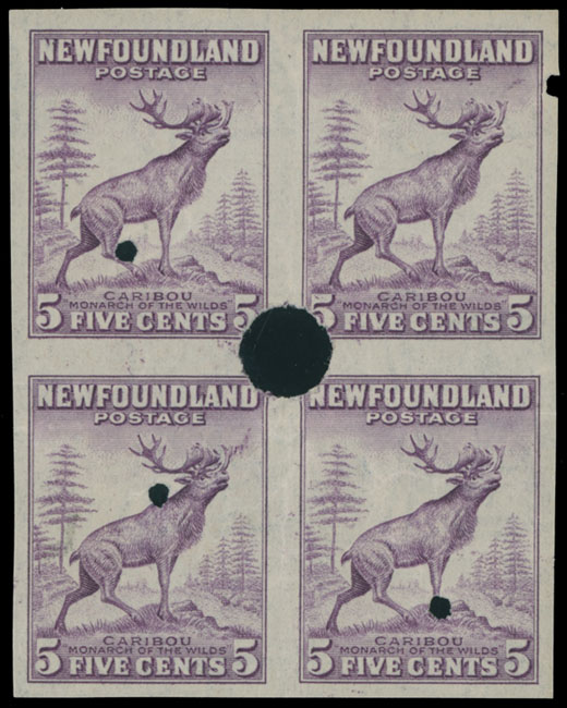 Lot 648 - 6. British North America Newfoundland -  Raritan Stamps Inc. Auction #93 Worldwide Air Post stamps and postal history, Zeppelin Flight items, philatelic rarities of the World