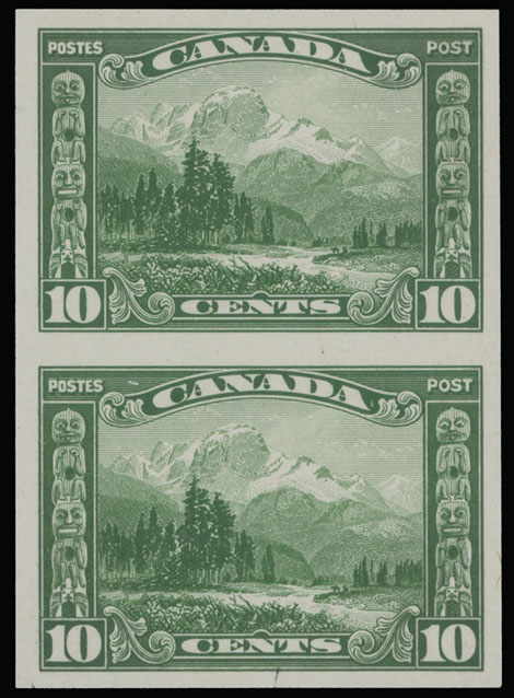 Lot 690 - 7. Canada  -  Raritan Stamps Inc. Auction #93 Worldwide Air Post stamps and postal history, Zeppelin Flight items, philatelic rarities of the World