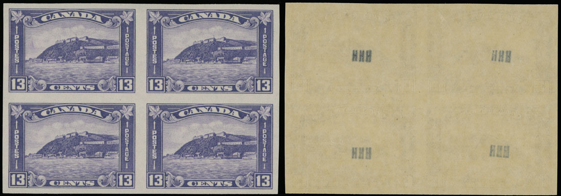 Lot 694 - 7. Canada  -  Raritan Stamps Inc. Auction #93 Worldwide Air Post stamps and postal history, Zeppelin Flight items, philatelic rarities of the World