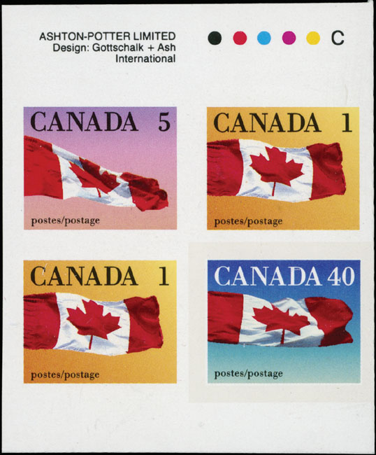 Lot 728 - 7. Canada modern errors - Raritan Stamps Inc. Auction #93 Worldwide Air Post stamps and postal history, Zeppelin Flight items, philatelic rarities of the World Lot 728 - 7. Canada modern errors - Raritan Stamps Inc. Auction #93 Worldwide Air Post stamps and postal history, Zeppelin Flight items, philatelic rarities of the World