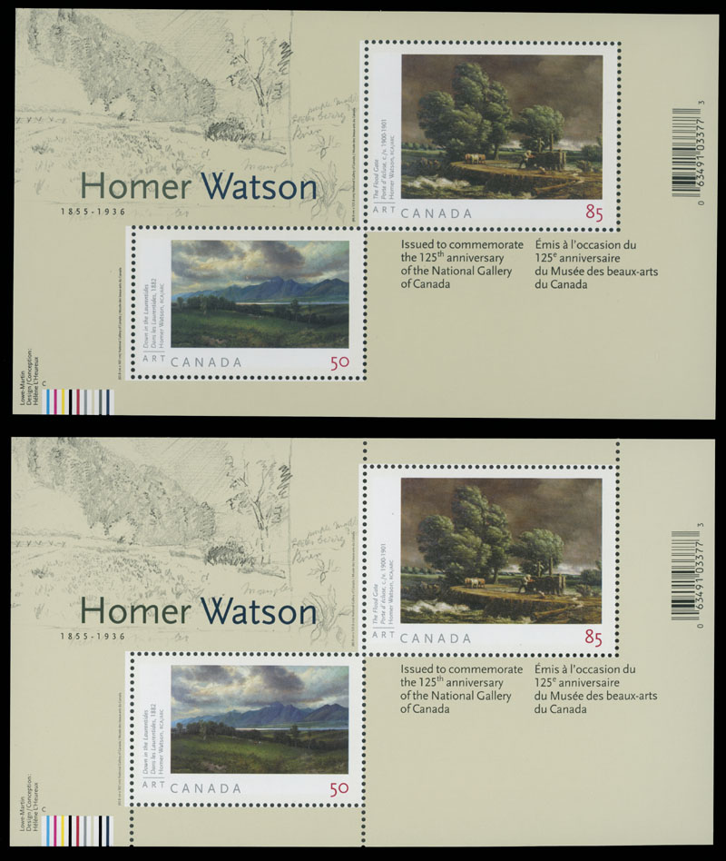 Lot 755 - 7. Canada modern errors - Raritan Stamps Inc. Auction #93 Worldwide Air Post stamps and postal history, Zeppelin Flight items, philatelic rarities of the World Lot 755 - 7. Canada modern errors - Raritan Stamps Inc. Auction #93 Worldwide Air Post stamps and postal history, Zeppelin Flight items, philatelic rarities of the World