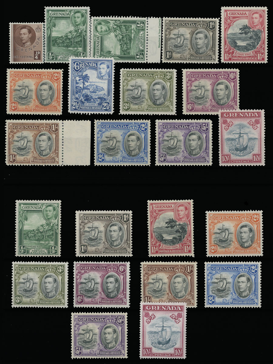 Lot 773 - 8. British Commonwealth (C-Z) Grenada -  Raritan Stamps Inc. Auction #93 Worldwide Air Post stamps and postal history, Zeppelin Flight items, philatelic rarities of the World