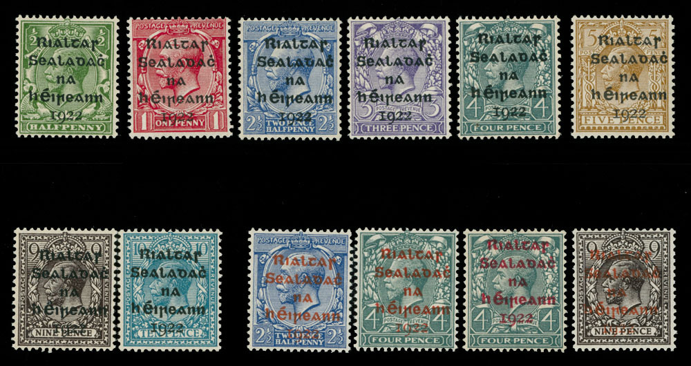 Lot 791 - 8. British Commonwealth (C-Z) ireland - Raritan Stamps Inc. Auction #93 Worldwide Air Post stamps and postal history, Zeppelin Flight items, philatelic rarities of the World Lot 791 - 8. British Commonwealth (C-Z) ireland - Raritan Stamps Inc. Auction #93 Worldwide Air Post stamps and postal history, Zeppelin Flight items, philatelic rarities of the World