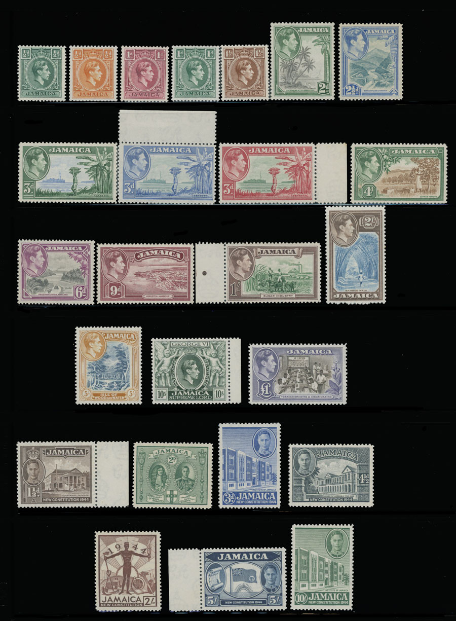 Lot 799 - 8. British Commonwealth (C-Z) jamaica - Raritan Stamps Inc. Auction #93 Worldwide Air Post stamps and postal history, Zeppelin Flight items, philatelic rarities of the World Lot 799 - 8. British Commonwealth (C-Z) jamaica - Raritan Stamps Inc. Auction #93 Worldwide Air Post stamps and postal history, Zeppelin Flight items, philatelic rarities of the World
