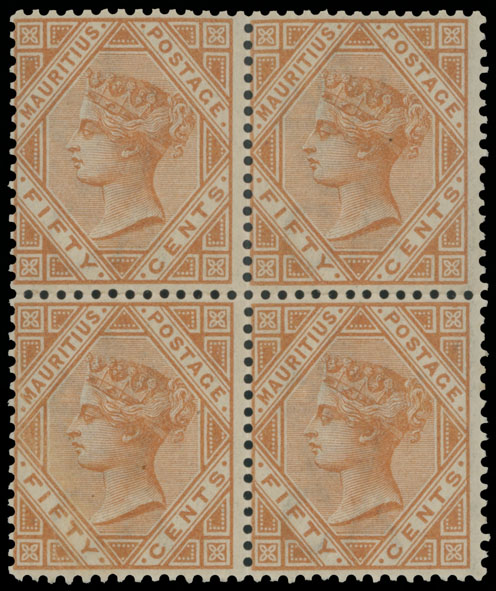 Lot 806 - 8. British Commonwealth (C-Z) Mauritius -  Raritan Stamps Inc. Auction #93 Worldwide Air Post stamps and postal history, Zeppelin Flight items, philatelic rarities of the World