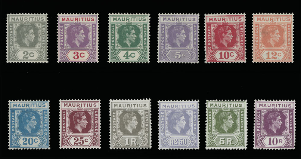 Lot 807 - 8. British Commonwealth (C-Z) Mauritius -  Raritan Stamps Inc. Auction #93 Worldwide Air Post stamps and postal history, Zeppelin Flight items, philatelic rarities of the World