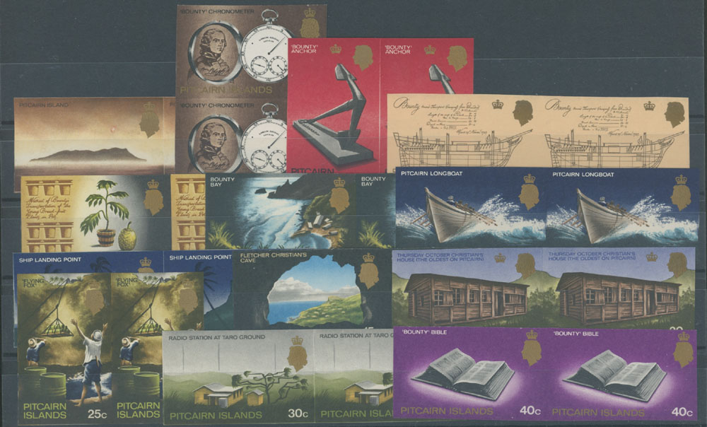Lot 819 - 8. British Commonwealth (C-Z) pitcairn islands -  Raritan Stamps Inc. Auction #93 Worldwide Air Post stamps and postal history, Zeppelin Flight items, philatelic rarities of the World
