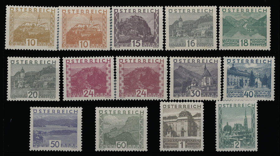 Lot 859 - Austria - Raritan Stamps Inc. Auction #93 Worldwide Air Post stamps and postal history, Zeppelin Flight items, philatelic rarities of the World Lot 859 - Austria - Raritan Stamps Inc. Auction #93 Worldwide Air Post stamps and postal history, Zeppelin Flight items, philatelic rarities of the World