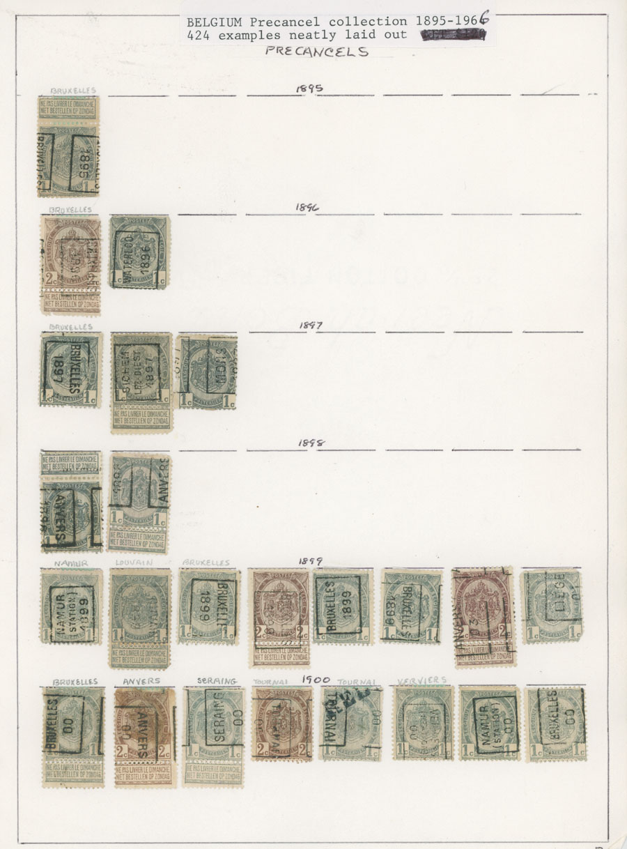 Lot 868 - Belgium  -  Raritan Stamps Inc. Auction #93 Worldwide Air Post stamps and postal history, Zeppelin Flight items, philatelic rarities of the World