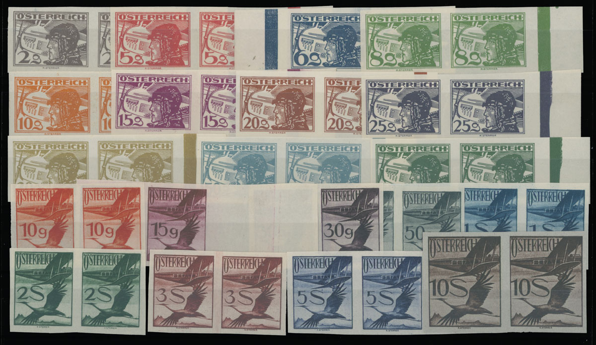 Lot 9 - 1. Worldwide Air Post Stamps and Postal History Austria - Raritan Stamps Inc. Auction #93 Worldwide Air Post stamps and postal history, Zeppelin Flight items, philatelic rarities of the World Lot 9 - 1. Worldwide Air Post Stamps and Postal History Austria - Raritan Stamps Inc. Auction #93 Worldwide Air Post stamps and postal history, Zeppelin Flight items, philatelic rarities of the World