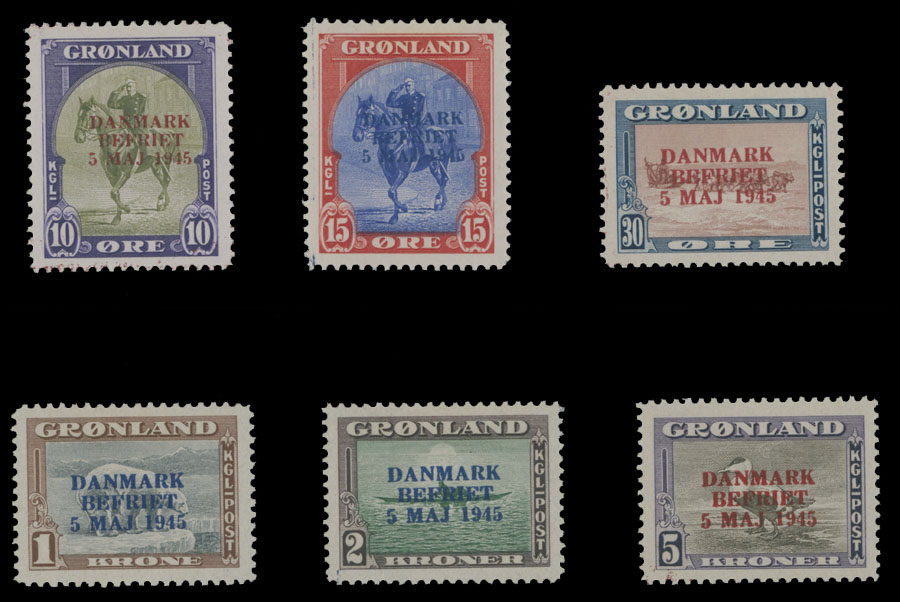 Lot 944 - Greenland  -  Raritan Stamps Inc. Auction #93 Worldwide Air Post stamps and postal history, Zeppelin Flight items, philatelic rarities of the World