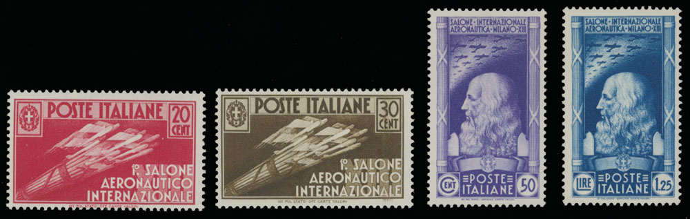 Lot 949 - Italy - Raritan Stamps Inc. Auction #93 Worldwide Air Post stamps and postal history, Zeppelin Flight items, philatelic rarities of the World Lot 949 - Italy - Raritan Stamps Inc. Auction #93 Worldwide Air Post stamps and postal history, Zeppelin Flight items, philatelic rarities of the World