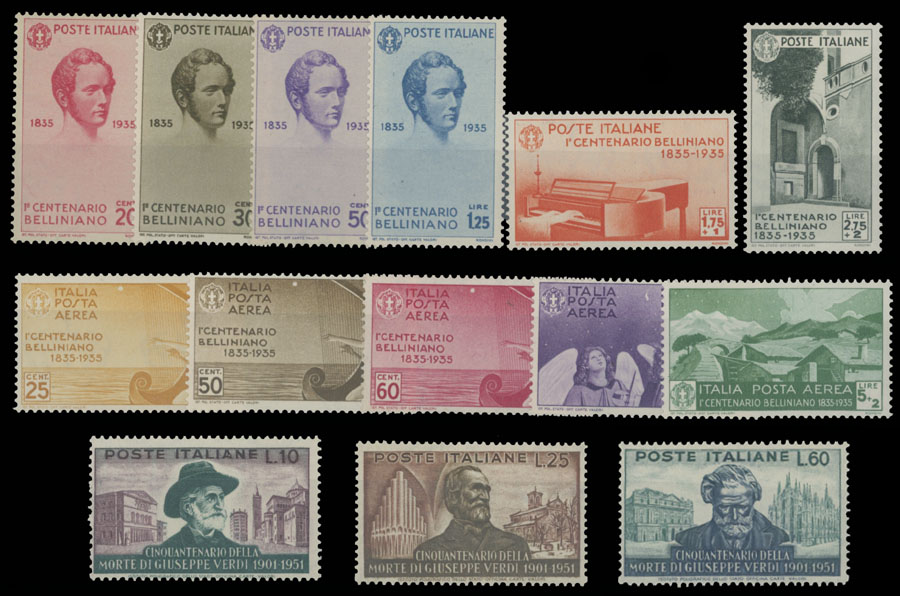 Lot 950 - Italy - Raritan Stamps Inc. Auction #93 Worldwide Air Post stamps and postal history, Zeppelin Flight items, philatelic rarities of the World Lot 950 - Italy - Raritan Stamps Inc. Auction #93 Worldwide Air Post stamps and postal history, Zeppelin Flight items, philatelic rarities of the World