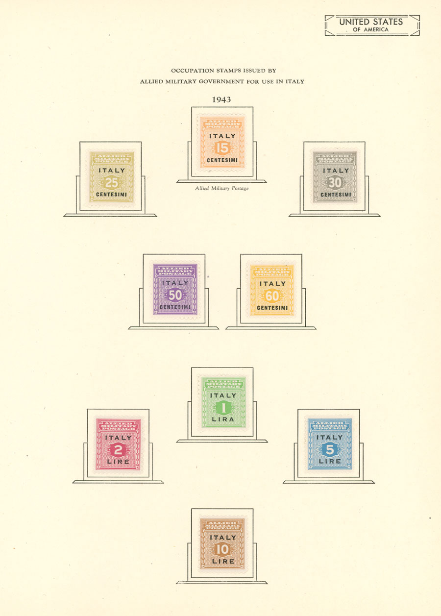 Lot 960 - Italy A.M.G. and Trieste (Zone A) - Raritan Stamps Inc. Auction #93 Worldwide Air Post stamps and postal history, Zeppelin Flight items, philatelic rarities of the World Lot 960 - Italy A.M.G. and Trieste (Zone A) - Raritan Stamps Inc. Auction #93 Worldwide Air Post stamps and postal history, Zeppelin Flight items, philatelic rarities of the World