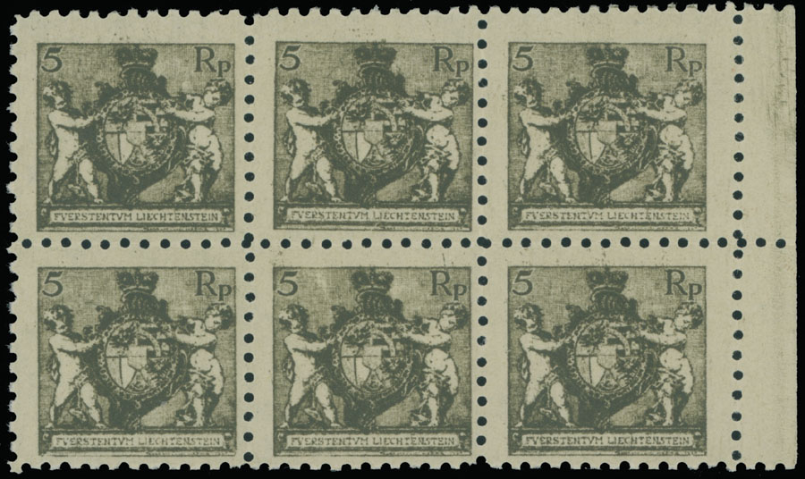 Lot 973 - Liechtenstein  -  Raritan Stamps Inc. Auction #93 Worldwide Air Post stamps and postal history, Zeppelin Flight items, philatelic rarities of the World