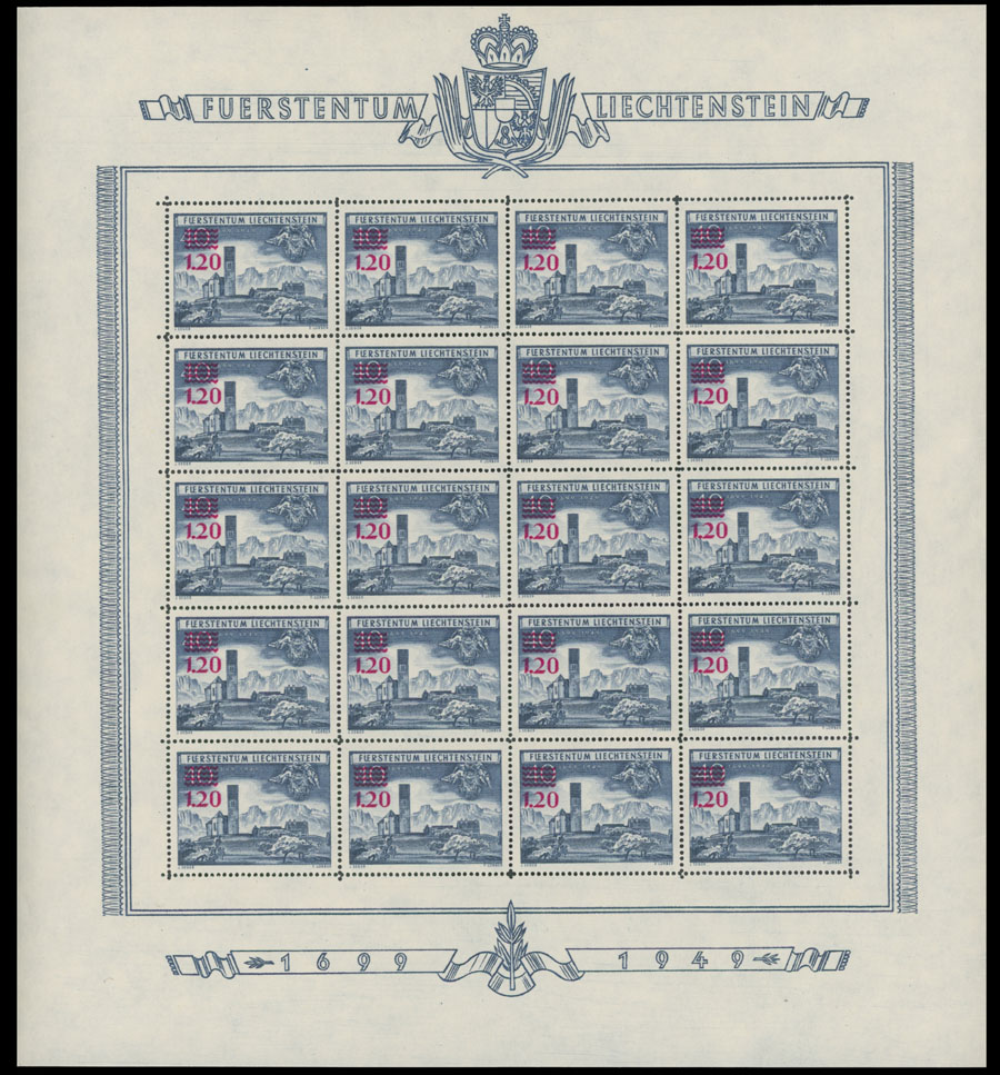 Lot 997 - Liechtenstein - Raritan Stamps Inc. Auction #93 Worldwide Air Post stamps and postal history, Zeppelin Flight items, philatelic rarities of the World Lot 997 - Liechtenstein - Raritan Stamps Inc. Auction #93 Worldwide Air Post stamps and postal history, Zeppelin Flight items, philatelic rarities of the World