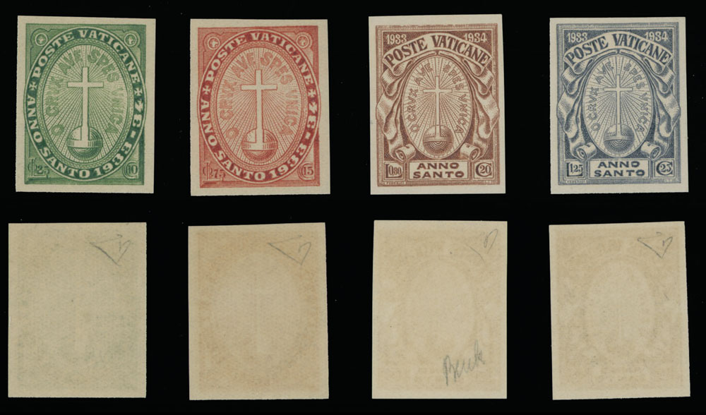 Lot 1211 - Vatican City semi - postal issues -  Raritan Stamps Inc. Auction #95 Worldwide Air Post Stamps and Philatelic Rarities of the World