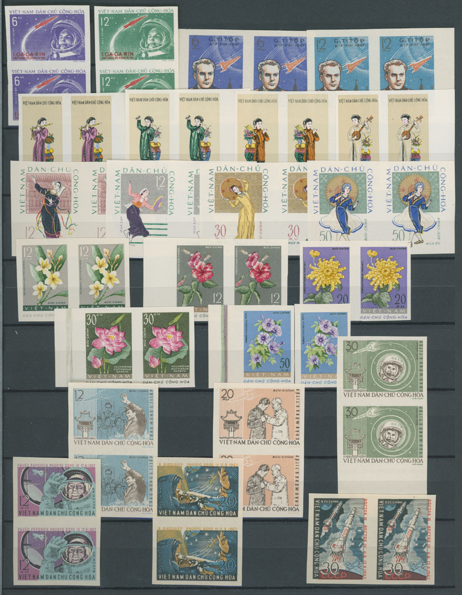 Lot 1214 - Vietnam, North - Collections and Large Lots Collections and Large Lots -  Raritan Stamps Inc. Auction #95 Worldwide Air Post Stamps and Philatelic Rarities of the World